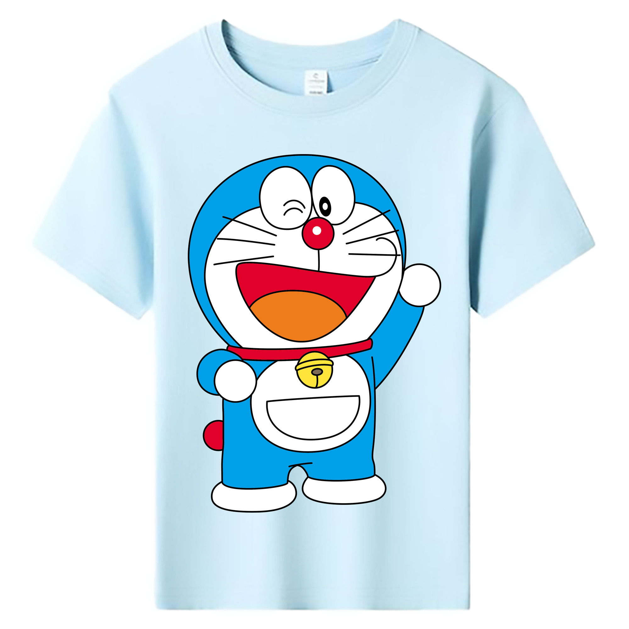 （画像用） ドラえもん Doraemon 綿100％キッズTシャツ（フロントプリント）